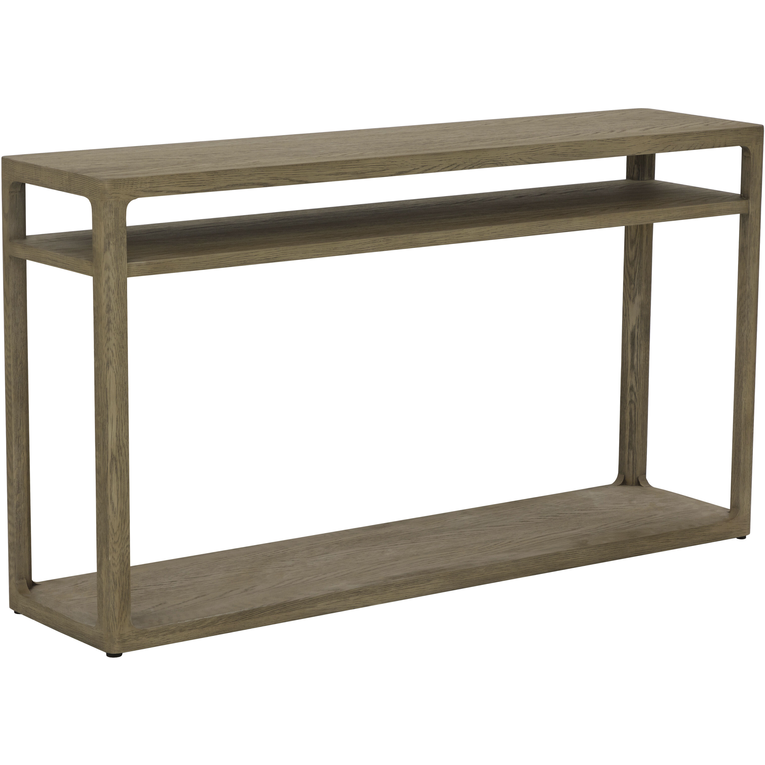 Doncaster 55 X 13.75 inch Smoke Grey Console Table